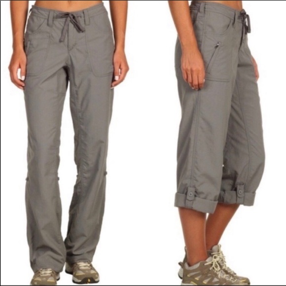 north face cargo pants grey